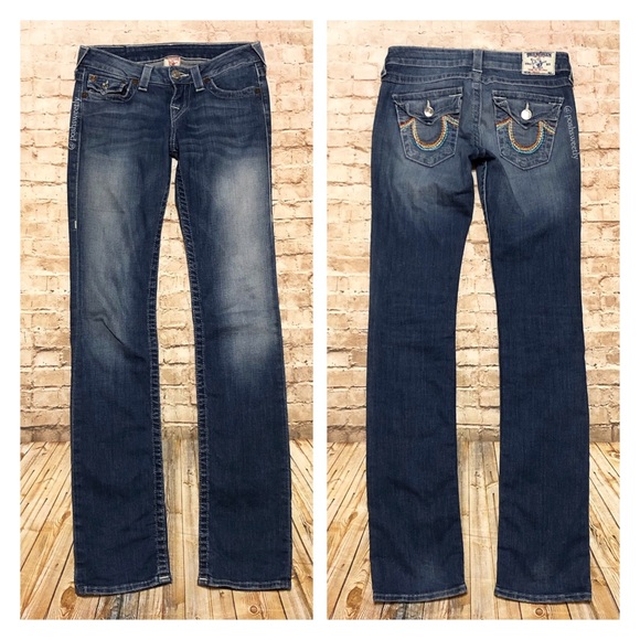 True Religion Slim Straight Leg Jeans - Picture 2 of 8